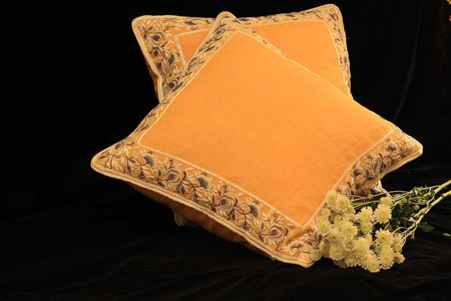 Musturd Cushion Cover