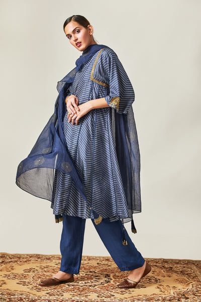 Chevron print kurta set