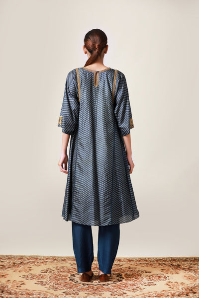 Chevron print kurta set
