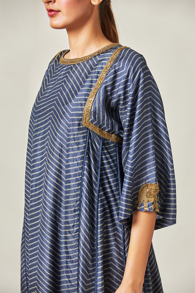 Chevron print kurta set