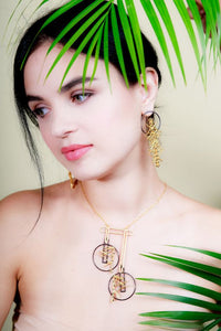 Crystal Pendant with Chain
