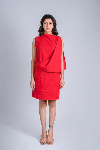 Handwoven Folded Dress