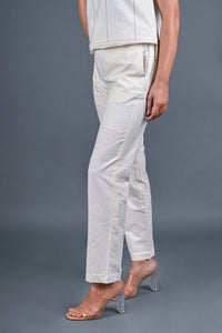 Handwoven Narrow Pant with Pocket